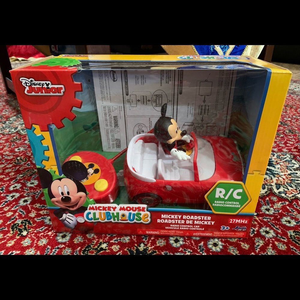 Mickey roadster radio control car